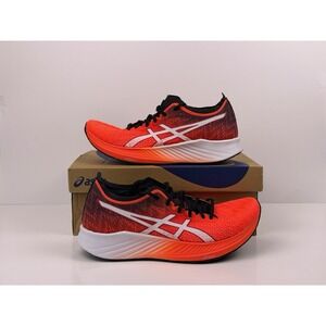 Asics Magic Speed Running Shoes Women's Size 10 Sunrise Red/White 1012A895-600